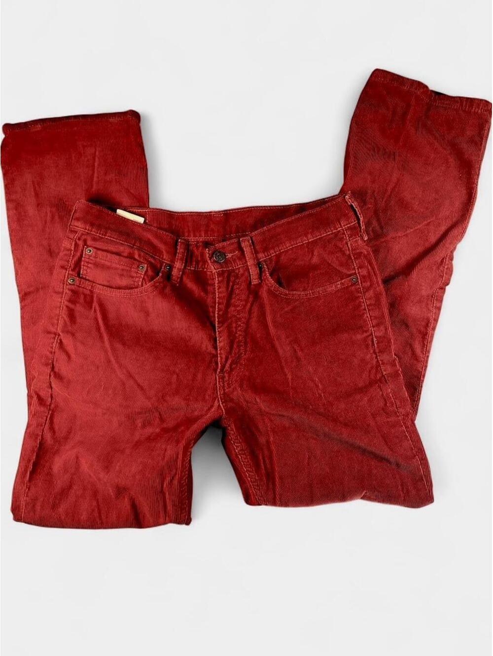 Levi's Red Corduroy Pants 32X32